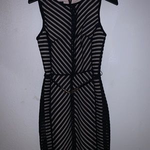 Black cocktail dress